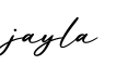 单词jayla书写