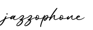 单词jazzophone书写