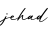 单词jehad书写
