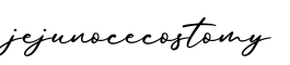 单词jejunocecostomy书写
