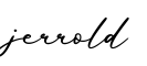 单词jerrold书写