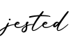 单词jested书写