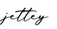 单词jettey书写