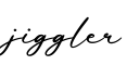 单词jiggler书写