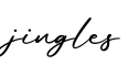 单词jingles书写