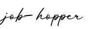 单词job-hopper书写