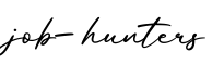 单词job-hunters书写