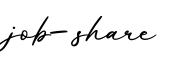 单词job-share书写