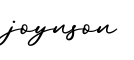 单词joynson书写