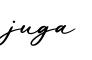 单词juga书写