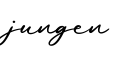 单词jungen书写