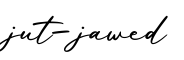 单词jut-jawed书写