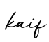 单词kaif书写