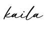 单词kaila书写