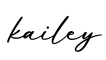 单词kailey书写