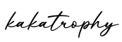 单词kakatrophy书写