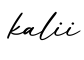单词kalii书写