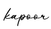 单词kapoor书写