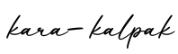 单词kara-kalpak书写