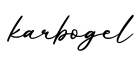单词karbogel书写