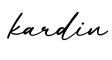 单词kardin书写