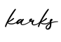 单词karks书写