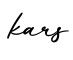 单词kars书写