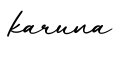 单词karuna书写