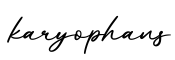 单词karyophans书写