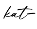 单词kat-书写