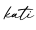 单词kati书写