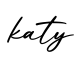 单词katy书写