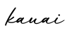 单词kauai书写