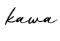 单词kawa书写
