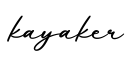 单词kayaker书写