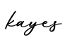 单词kayes书写