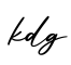 单词kdg书写