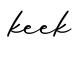 单词keek书写