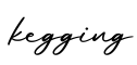 单词kegging书写