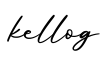 单词kellog书写