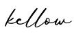 单词kellow书写