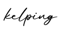 单词kelping书写