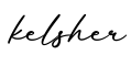 单词kelsher书写