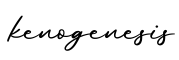 单词kenogenesis书写