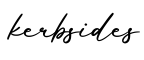单词kerbsides书写