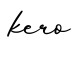 单词kero书写