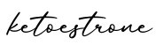 单词ketoestrone书写