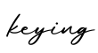 单词keying书写