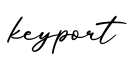 单词keyport书写