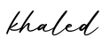 单词khaled书写